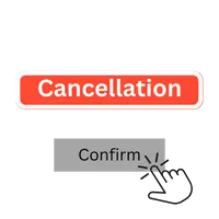 confirm the cancellation