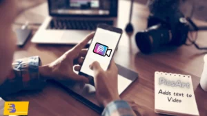 PicsArt Adds text to Video